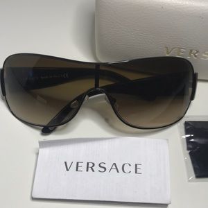 Authentic Versace Medusa Sunglasses 